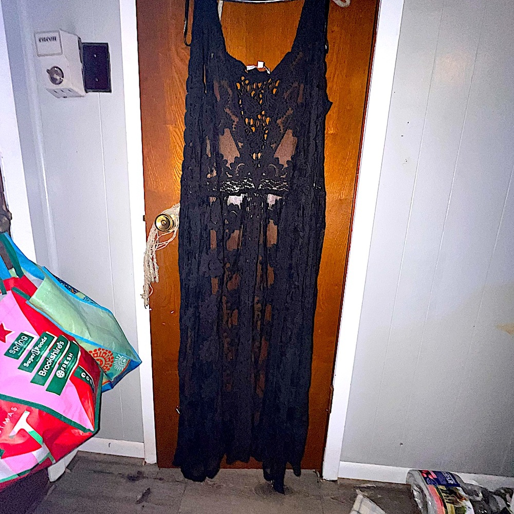 black tank top cardigan
